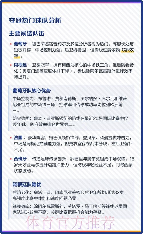 世界杯下注分析热门